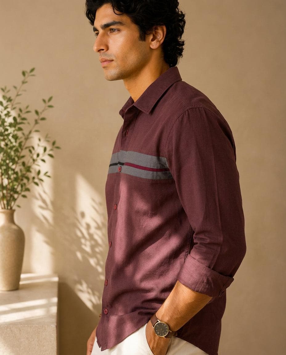 Rgeal Sripe Shirt view 2