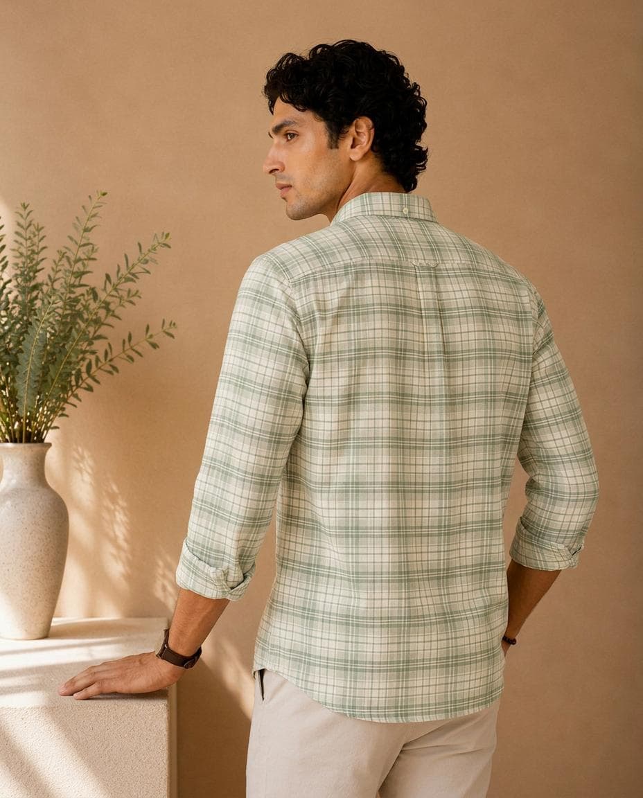 Button D own Collar Shirt view 2